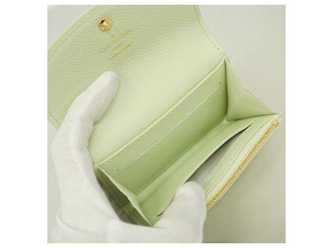 Portamonete Louis Vuitton Verde - vista 3