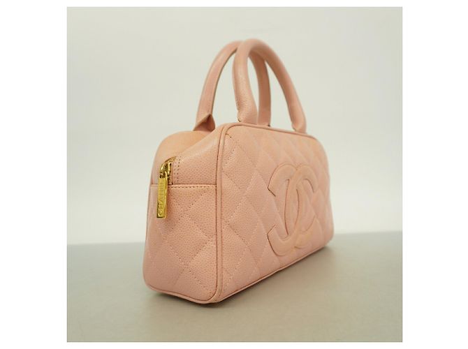 Borsa Chanel Matelassé in rosa - vista 2