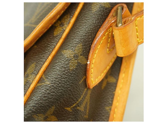 Borsa a tracolla Louis Vuitton Monogram Gibeciere MM - vista 11