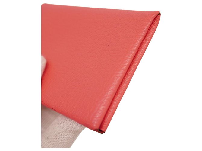 Hermès Tarjetero Hermes Calvi Chevre Mysore - vista 5