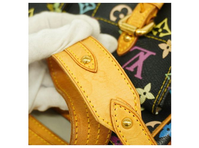Borsa a tracolla Louis Vuitton Monogram Multicolor Lodge PM - vista 8