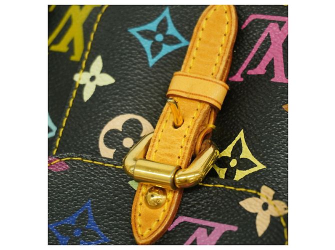 Borsa a tracolla Louis Vuitton Monogram Multicolor Lodge PM - vista 9