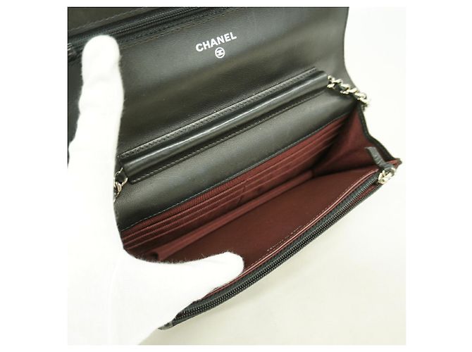 Portafoglio a spalla con catena Chanel Matelassé - vista 4