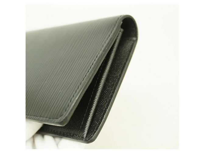Cartera larga Louis Vuitton de piel Epi - Noir - vista 5