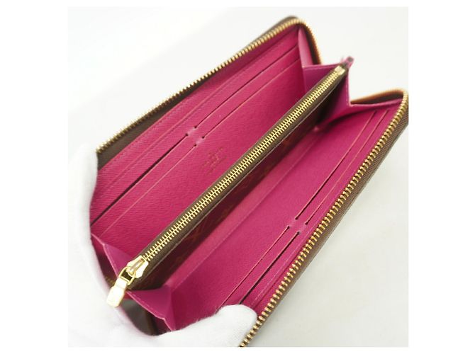 Louis Vuitton Monogram Portefeuille Clemence Long Wallet - vista 3