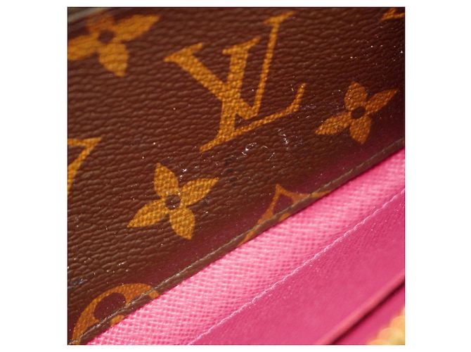 Louis Vuitton Monogram Portefeuille Clemence Long Wallet - vista 8
