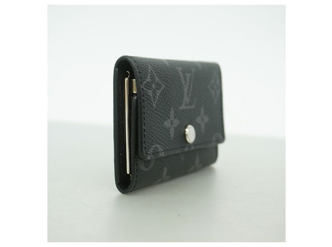Portachiavi Louis Vuitton Monogram Eclipse - vista 2