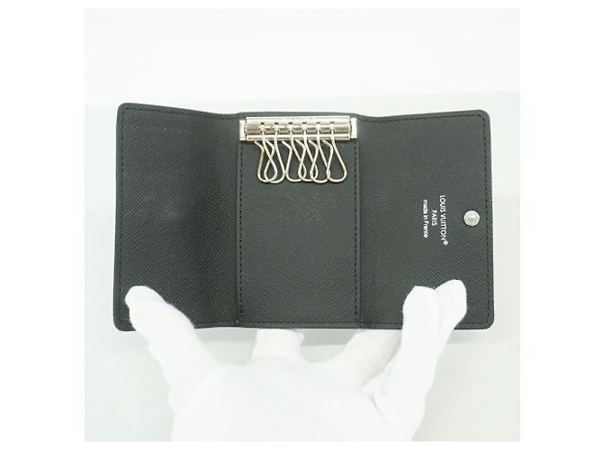 Portachiavi Louis Vuitton Monogram Eclipse - vista 3