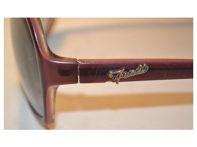 Fendi Over Sonnenbrille Lila - Ansicht 4