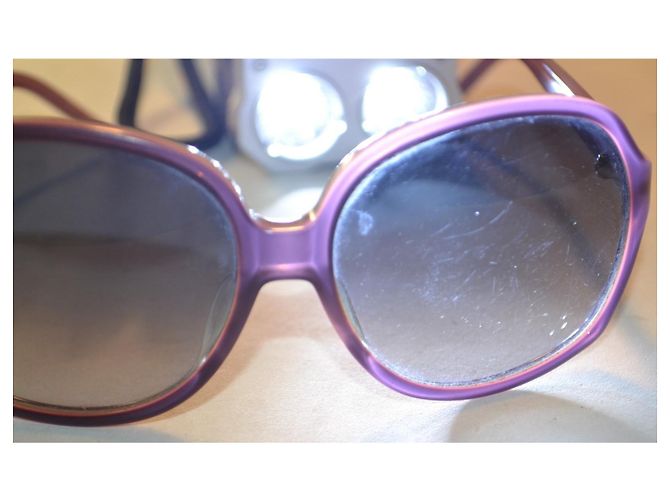 Fendi Over Sonnenbrille Lila - Ansicht 9