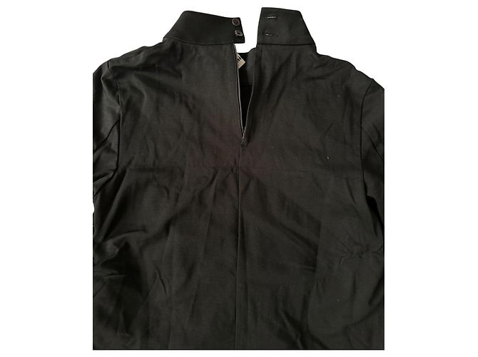 Comme Des Garcons Top Noir Kei Ninomiya negro de algodón y tul - vista 4