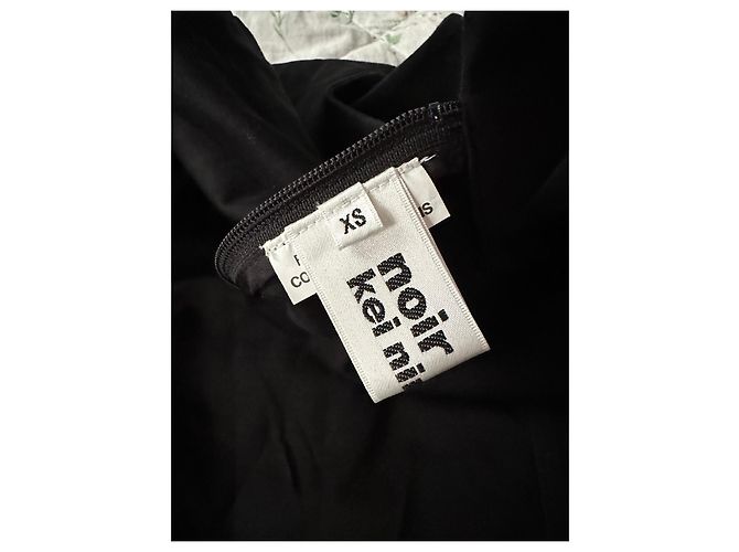 Comme Des Garcons Top Noir Kei Ninomiya negro de algodón y tul - vista 5