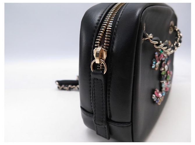 NUOVA BORSA A MANO CHANEL CAMERA LOGO CC IN STRASS E CRISTALLI BORSA A TRACCOLLA - vista 8