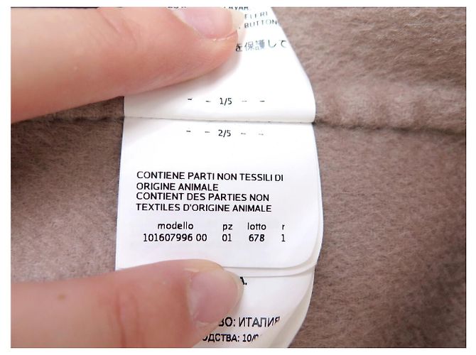 NUEVO ABRIGO LARGO MAX MARA ANDREA 101607996 S 36 CACHEMIRA ROSA VIEJO - vista 11