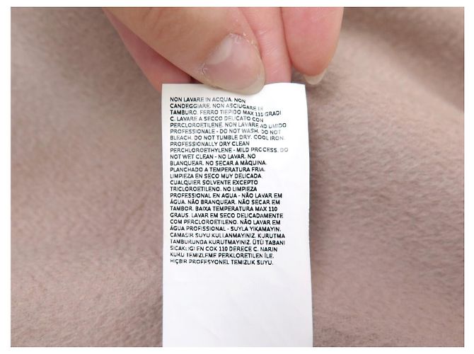 NUEVO ABRIGO LARGO MAX MARA ANDREA 101607996 S 36 CACHEMIRA ROSA VIEJO - vista 8