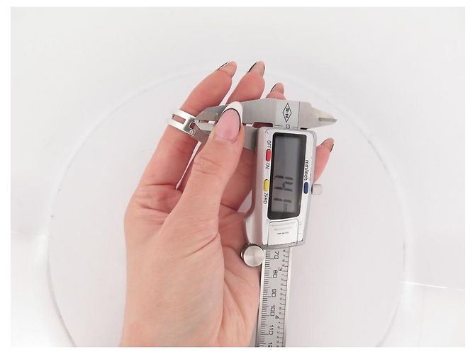Hermès HERMES MEDOR RING MONSTEIN & DIAMANTEN T54 AUS 925 STERNARGENT 10GR SILVER RING - Ansicht 11