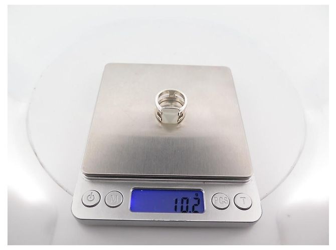 Hermès HERMES MEDOR RING MONSTEIN & DIAMANTEN T54 AUS 925 STERNARGENT 10GR SILVER RING - Ansicht 13