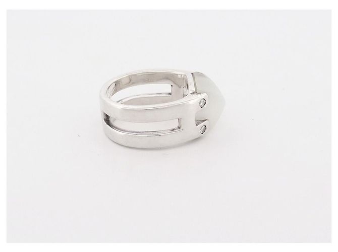 Hermès HERMES MEDOR RING MONSTEIN & DIAMANTEN T54 AUS 925 STERNARGENT 10GR SILVER RING - Ansicht 2