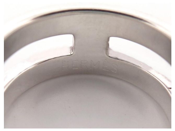 Hermès HERMES MEDOR RING MONSTEIN & DIAMANTEN T54 AUS 925 STERNARGENT 10GR SILVER RING - Ansicht 6