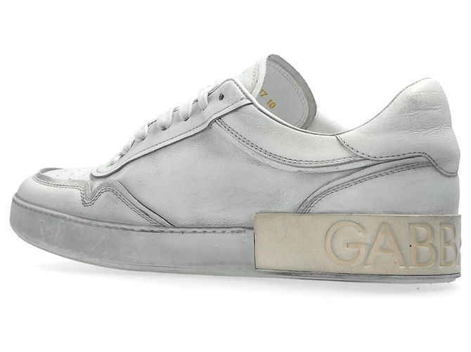 Dolce & Gabbana Scarpe sportive con effetto `vintage` - vista 3