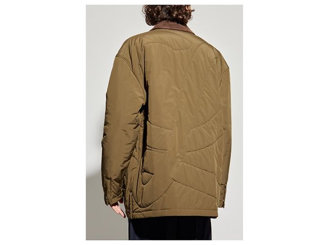 Loewe Steppjacke in Grün Oversized - Ansicht 2
