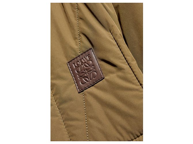 Loewe Steppjacke in Grün Oversized - Ansicht 3