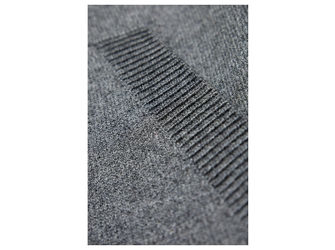 Sudadera con capucha de lana y cashmere gris Dolce & Gabbana - vista 3