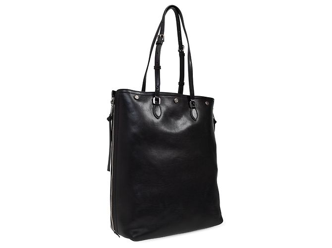 Dolce & Gabbana Borsa Shopper in Pelle Nera - vista 2