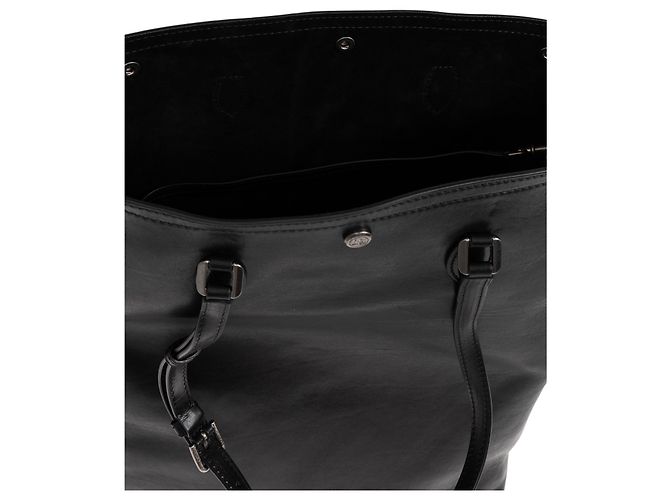 Dolce & Gabbana Borsa Shopper in Pelle Nera - vista 3