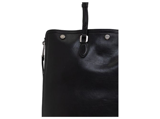 Dolce & Gabbana Borsa Shopper in Pelle Nera - vista 4