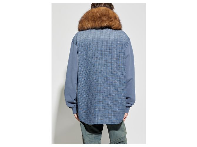 Balenciaga Camicia con cappuccio decorativo - vista 2