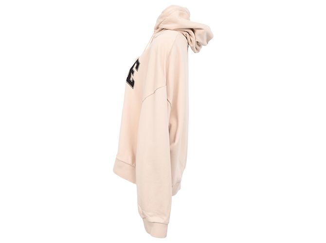 Céline Sudadera con capucha Celine Paris en algodón beige - vista 2