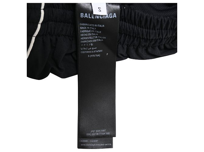 Balenciaga Standard-script Jogginghose aus schwarzem Polyamid - Ansicht 13