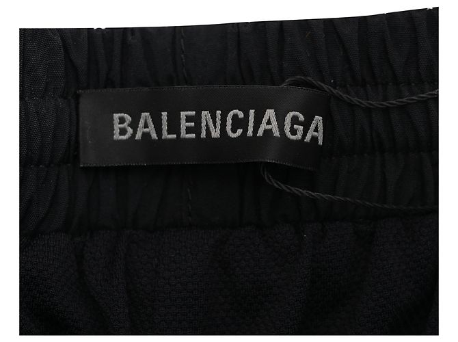 Balenciaga Standard-script Jogginghose aus schwarzem Polyamid - Ansicht 4