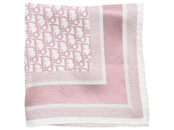 Dior Oblique Schal aus mehrfarbiger Seide - Ansicht 4
