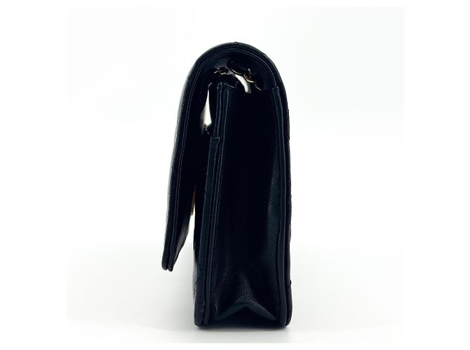 Chanel Pearl Crush Wallet on Chain in pelle d'agnello matelassé - vista 3