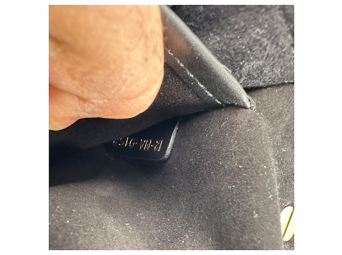 Borsa a patta Christian Dior J'Adior con catena in pelle nera - vista 12
