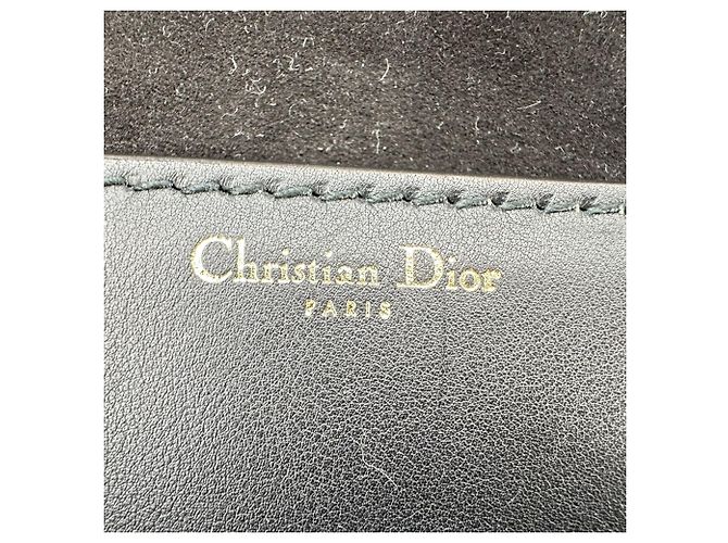 Borsa a patta Christian Dior J'Adior con catena in pelle nera - vista 9