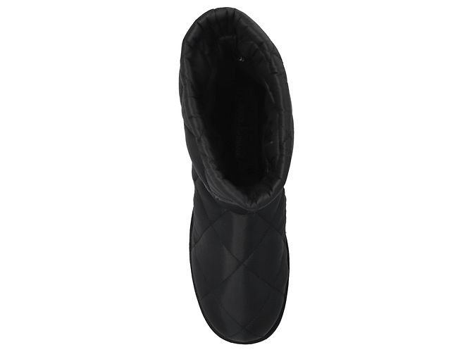 Dolce & Gabbana Logo gesteppte Schneestiefel schwarz - Ansicht 4