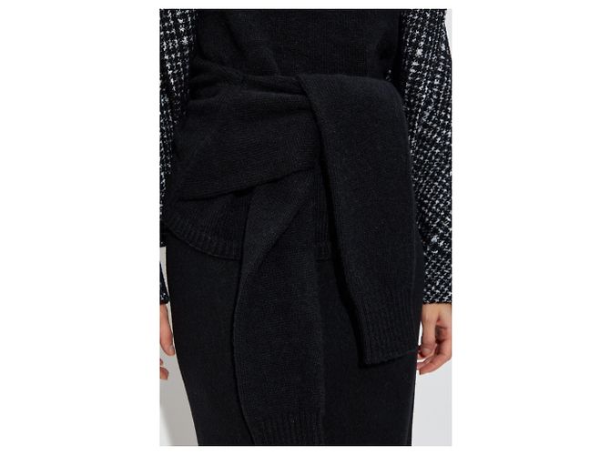 Dolce & Gabbana Stricktop mit Spaghetti-Trägern Schwarz - Ansicht 3