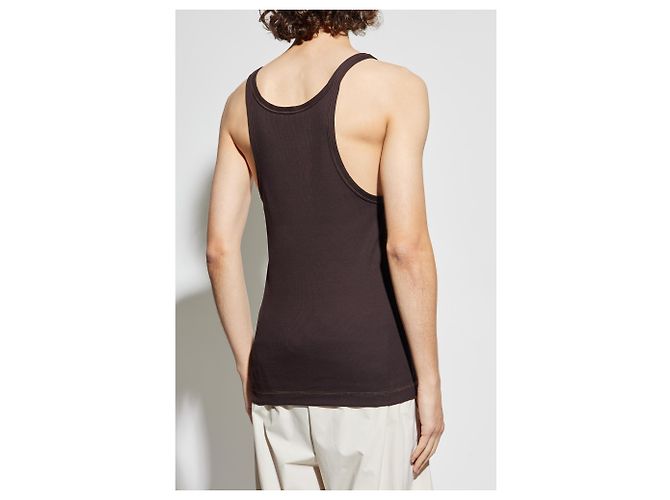 Dolce & Gabbana Geripptes Top mit besticktem Logo - Ansicht 2