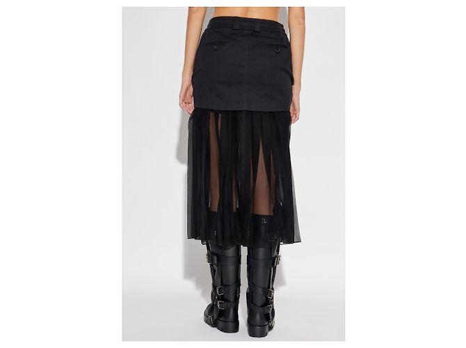 Dolce & Gabbana Falda con dobladillo plisado - vista 2