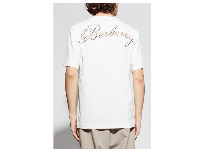 Burberry T-Shirt mit besticktem Logo - Ansicht 2