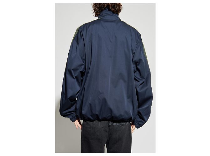 Balenciaga Giacca di cotone con collo alto - vista 2