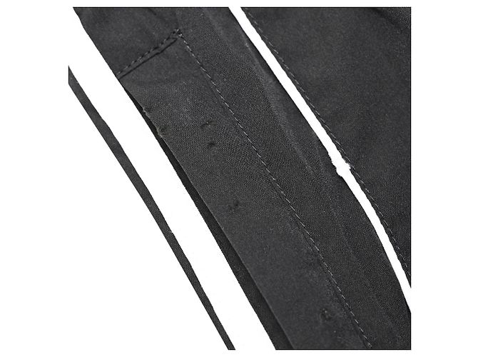 Balenciaga Oversized Track Pants aus schwarzem Polyester - Ansicht 10