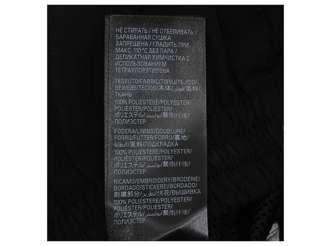 Balenciaga Oversized Track Pants aus schwarzem Polyester - Ansicht 7