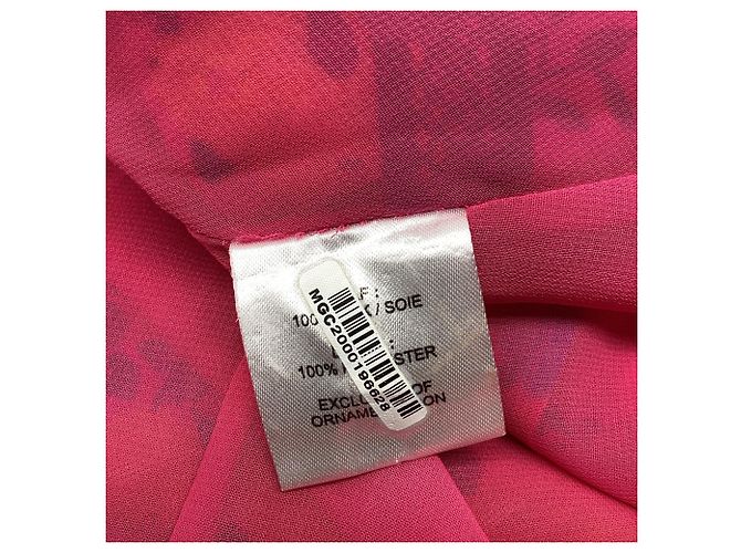 Autre Marque Mini vestido Tanya Taylor de estampado floral en seda rosa - vista 6