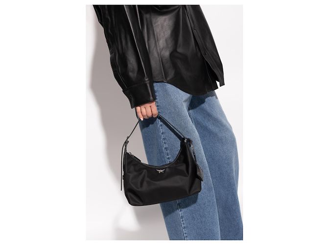 MCM Schultertasche mit Logo - Ansicht 2