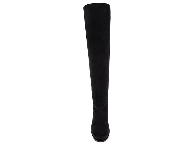 Botas altas de cuero negro Dolce & Gabbana - vista 4