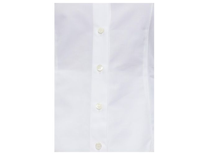 Camisa entallada Jacquemus de algodón blanco - vista 3